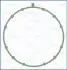 Прокладка клапана EGR CHEVROLET TRAX OPEL ASTRA J, ASTRA J GTC, ASTRA K, INSIGNIA A, INSIGNIA A COUNTRY, INSIGNIA B, INSIGNIA B GRAND SPORT, MERIVA B, MOKKA / MOKKA X, ZAFIRA C 1.6D 02.13 AJUSA (01462200) зображення 1