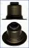 Фото Сальник клапана (4,5/4,5x11x17,5) VOLVO C30, S40 II, S60 II, S80 II, V50, V60 I, V70 III, XC60 I FORD C-MAX, C-MAX II, ECOSPORT, FIESTA V, FOCUS C-MAX, FOCUS II, FOCUS III, FOCUS IV 1.3-2.5H 10.00 AJUSA (12022501) зображення 2