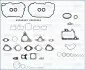 Повний комплект прокладок двигуна SUBARU FORESTER, IMPREZA, LEGACY V, OUTBACK, XV 2.0D 09.09 AJUSA (51065900) зображення 1