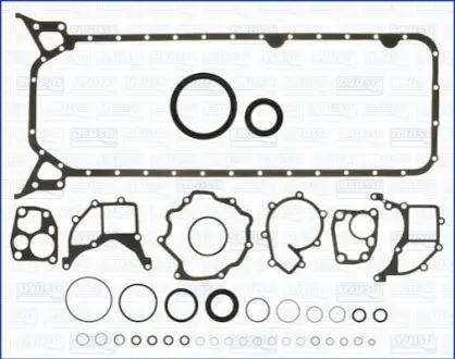 Комплект прокладок двигуна (низ) MERCEDES 124 T-MODEL (S124), 124 (W124), E T-MODEL (S124), E T-MODEL (S210), E (W124), E (W210), G (W463), S (W126), S (W140) 3.0D/3.4D/3.5D 12.84-07.00 AJUSA 54040000 Купити в Україні
