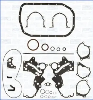 Комплект прокладок двигуна (низ) HYUNDAI SANTAMO, SONATA II, SONATA III MITSUBISHI GALANT IV, GALANT V, GALANT VI, L 300 / DELICA II, L 300 III, L200, LANCER II, PAJERO I 1.8/2.0/2.4 08.80-05.04 AJUSA 54042200