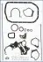 Комплект прокладок двигуна (низ) MITSUBISHI COLT III, ECLIPSE I, GALANT VI, LANCER IV 1.6/1.8/2.0 11.87-11.95 AJUSA 54064100
