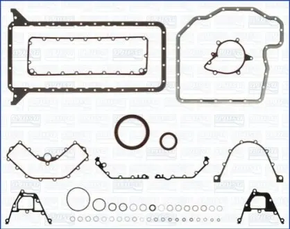 Комплект прокладок двигуна (низ) BMW 5 (E34), 5 (E39), 7 (E32), 7 (E38), 8 (E31) 3.0-4.4 04.92-12.03 AJUSA 54076400 Купити в Україні