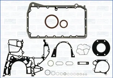 Комплект прокладок двигуна (низ) BMW 3 (E46), 5 (E39) 2.0D 02.98-09.03 AJUSA 54096000 Купити в Україні