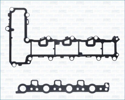 CITROEN К-кт прокладок клап. крышки CITROEN C5 AIRCROSS, JUMPER FORD C-MAX II, FOCUS III, GALAXY, GRAND C-MAX, KUGA II, MONDEO V, S-MAX FORD USA EDGE OPEL GRANDLAND X PEUGEOT 3008, 308 II, 5008 2.0D AJUSA 56063500