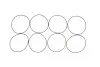 Комплект прокладок гільзи циліндра MG MGF, ZR, ZS ROVER 100, 100 / METRO, 200, 200 II, 25 I, 400 II, 45 I, COUPE, STREETWISE 1.1/1.4/1.6 10.89-10.05 AJUSA (60005200) зображення 1