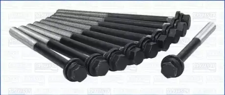 Комплект болтів ГБЦ CHRYSLER CARAVAN, CIRRUS, GRAND VOYAGER III, PT CRUISER, SEBRING, STRATUS, VOYAGER III, VOYAGER IV DODGE CARAVAN, RAM, STRATUS, STRATUS II JEEP WRANGLER II 2.4 05.94-12.10 AJUSA 81028400