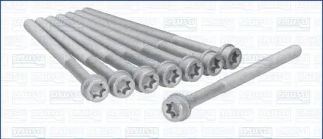 Комплект болтов с головкой системы TORX из черного металла AJUSA 81041500