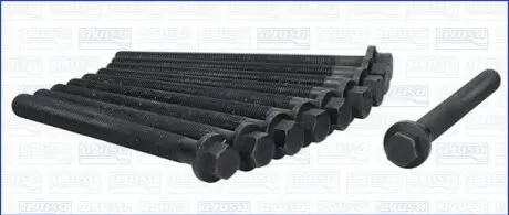 Комплект болтів ГБЦ CHRYSLER GRAND VOYAGER V, VOYAGER V DODGE NITRO JEEP CHEROKEE, WRANGLER III LANCIA VOYAGER 2.8D 10.06 AJUSA 81044300