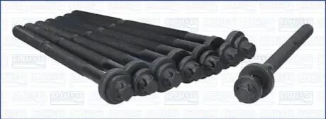 Комплект болтів ГБЦ CITROEN C5 I, C5 II, C5 III, C6, C8, XANTIA, XM FIAT ULYSSE LANCIA PHEDRA PEUGEOT 406, 407, 605, 607, 807 RENAULT AVANTIME, CLIO II, ESPACE III, LAGUNA I 2.9/3.0 10.96 AJUSA 81049700