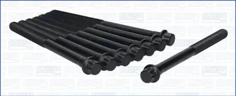 Комплект болтів ГБЦ HYUNDAI COUPE II, GRANDEUR, HIGHWAY, SANTA FÉ I, SANTA FÉ II, SONATA IV, TIBURON, TRAJET, TUCSON, XG KIA CARNIVAL III, MAGENTIS I, MAGENTIS II, SPORTAGE II 2.5/2.7 06.98-06.15 AJUSA 81050100 Купити в Україні