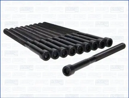 Комплект болтів ГБЦ HYUNDAI ACCENT IV, CRETA, ELANTRA IV, ELANTRA V, ELANTRA VI, I20 I, I30, I40 I, I40 I CW, IX20, IX35, KONA, SOLARIS, TUCSON, VELOSTER KIA CARENS III 1.4-1.6LPG 06.06 AJUSA 81061400 Купити в Україні