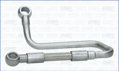 Шланг турбокомпресора, ущільнення NISSAN QASHQAI I OPEL ASTRA J, ASTRA J GTC, INSIGNIA A, INSIGNIA A COUNTRY, ZAFIRA C 1.5D/2.0D 07.08-03.17 AJUSA OP10091