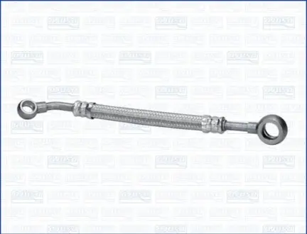 Шланг турбокомпресора, ущільнення CITROEN BERLINGO, C4 I, C5 I, XSARA, XSARA PICASSO FORD B-MAX, GRAND C-MAX PEUGEOT 206, 307, 406, 607, EXPERT, PARTNER SUZUKI VITARA 1.6D/2.0D 06.98 AJUSA OP10177