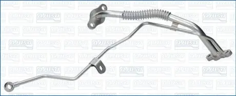 Шланг турбокомпресора, ущільнення HYUNDAI ACCENT IV, ELANTRA V, I20 I, I30, I40 I, I40 I CW, IX20, IX35 KIA CARENS III, CARENS IV, CEE'D, OPTIMA, PRO CEE'D, SOUL I, SOUL II 1.6D/1.7D 10.07 AJUSA OP10350