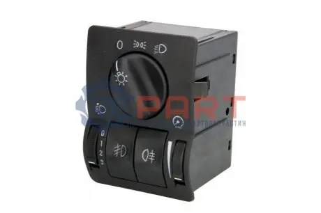 Вимикач світла головний OPEL ASTRA G, ASTRA G CLASSIC, ZAFIRA A 02.98-12.09 AKKUSSAN K03W010AKN