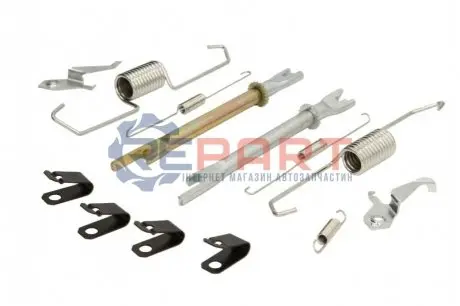 Ремкомплект гальмівної колодки MITSUBISHI L200 / TRITON, PAJERO III 2.5D/3.2D/3.5 04.00-12.15 AKKUSSAN LCC7024 Купити в Україні