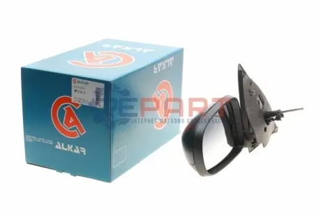 Дзеркало заднього виду Opel Corsa C 00-09 (L) (механіка) ALKAR 6101420 Купити в Україні