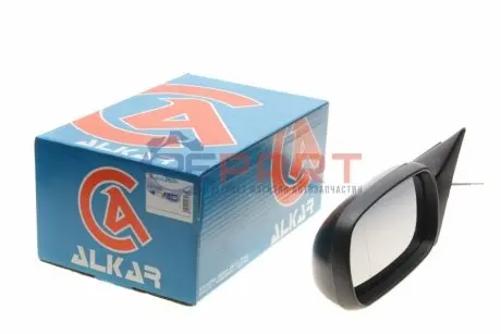 Фото Дзеркало заднього виду Opel Astra F 91-98 (L) (механіка) ALKAR (6101436) зображення 1