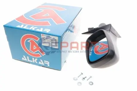 Фото 1 — Дзеркало заднього виду Opel Astra F 91-98 (L) (механіка) ALKAR (6117436) Фото Дзеркало заднього виду Opel Astra F 91-98 (L) (механіка) ALKAR (6117436) зображення 1