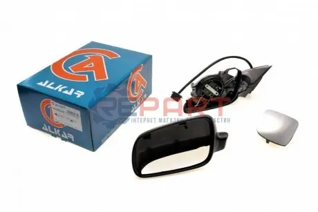 Фото 1 — Дзеркало заднього виду (під фарбування) VW Passat 97-05 (L) (електро/з підігрів.) ALKAR (6135116) Фото Дзеркало заднього виду (під фарбування) VW Passat 97-05 (L) (електро/з підігрів.) ALKAR (6135116) зображення 1