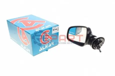 Дзеркало заднього виду Renault Sandero 07-/Dacia Duster 10-/Logan 04- (L) (елект./з підіг.) ALKAR 6164594 Купити в Україні