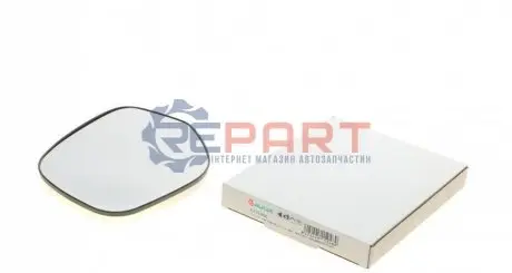 Скло дзеркала (з підігрівом) Mitsubishi Outlander 2.0-3.0 DI-D 06-12 (L) ALKAR 6431866 Купити в Україні