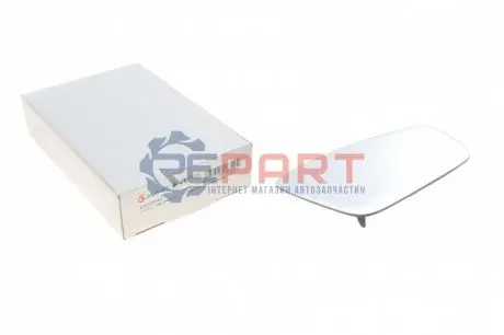 Скло дзеркала Skoda Rapid/Fabia 1.0-1.6 TDI 12- (R) (хром) ALKAR 6432093 Купити в Україні