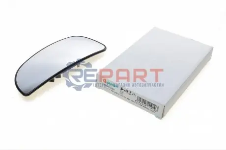 Скло дзеркала (з підігрівом) Citroen Jumper/ Fiat Ducato/ Peugeot Boxer 06- (R) (нижнє) ALKAR 6442922 Купити в Україні