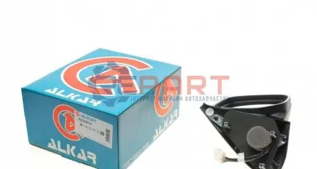 Дзеркало заднього виду Citroen Berlingo/Peugeot Partner 96- (R) (механіка/підігрів) ALKAR 9226974 Купити в Україні