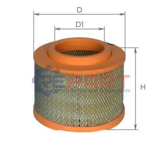 Фільтр повітряний Toyota Hilux Pickup 2.5D/3.0D 05-15 ALPHA FILTER AF0088 Купити в Україні