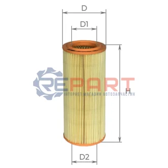 Фильтр воздуха ALPHA FILTER AF0122 Купить в Украине