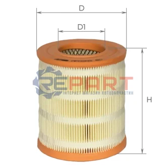 Фільтр повітряний Audi A6 2.0TFSI/2.0TDI 04 ALPHA FILTER AF0203 Купити в Україні