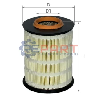 Фільтр повітряний Ford Transit 1.5/1.6 TDCi 13 ALPHA FILTER AF0226 Купити в Україні
