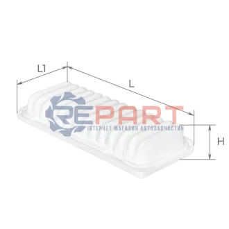 Фільтр повітряний Toyota Yaris 1.3-1.5i 99 ALPHA FILTER AF1006 Купити в Україні