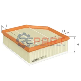 Фільтр повітряний Volvo S60/V70/XC70/XC90 2.4D 02-14 ALPHA FILTER AF1902 Купити в Україні