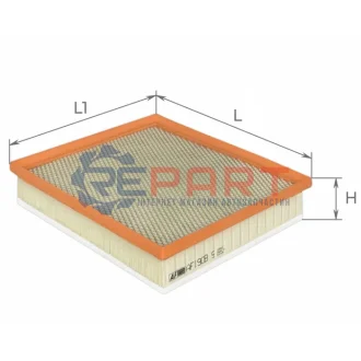 Фільтр повітряний Opel Insignia 08 ALPHA FILTER AF1908S Купити в Україні