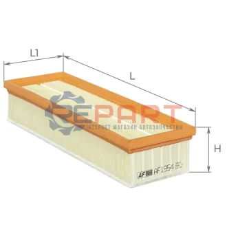 Фільтр повітряний BMW 5 (F10/F11)/X3(F25)/X4(F26)/X5(F15) 2.0 D 10-17 ALPHA FILTER AF1954 Купити в Україні