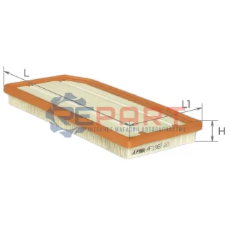 ALPHA DB Воздушный фильтр E-CLASS (W213) E 200 (213.080) 18- ALPHA FILTER AF1967 Купить в Украине