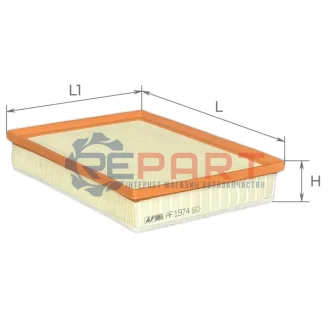 ALPHA TOYOTA Фильтр воздушный Land Cruiser 4,0 10- ALPHA FILTER AF1974 Купить в Украине
