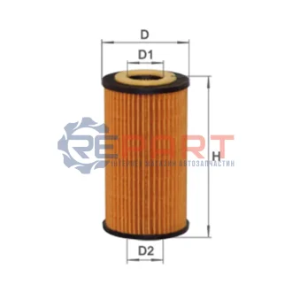 ALPHA HONDA фільтр масляний вставка Accord 2.2 CDTI 04 ALPHA FILTER AF239 Купити в Україні