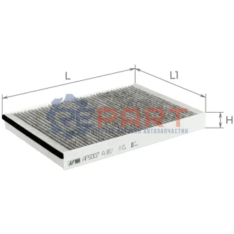 Фильтр салона ALPHA FILTER AF5007A Купити в Україні
