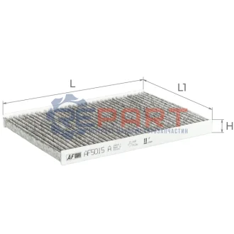 Фільтр салону ALPHA FILTER AF5015A Купити в Україні