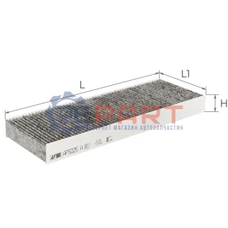 Фільтр салону ALPHA FILTER AF5025A