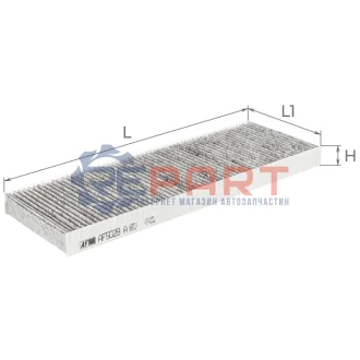 Фільтр салону Opel Vectra B 1.6/1.8i 16V ALPHA FILTER AF5028A Купити в Україні
