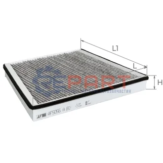 ALPHA DB фільтр салону (вугілля) W211 02 ALPHA FILTER AF5056A Купити в Україні
