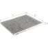 Фото Фильтр салона ALPHA FILTER (AF5062A) изображение 1