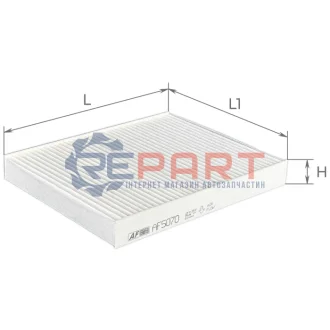 ALPHA HYUNDAI фільтр салону ix55 07 ALPHA FILTER AF5070 Купити в Україні