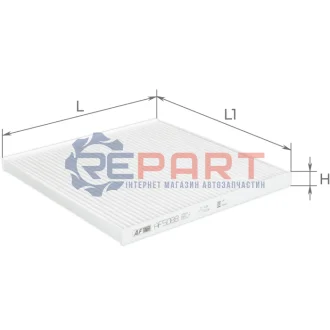 ALPHA NISSAN фільтр салону Murano 10-,Teana 08 ALPHA FILTER AF5088 Купити в Україні