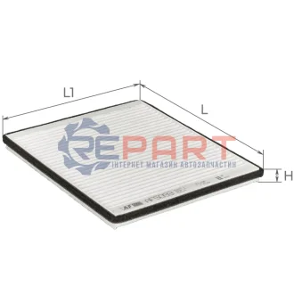 ALPHA OPEL фільтр салону Agila 99 ALPHA FILTER AF5093 Купить в Украине